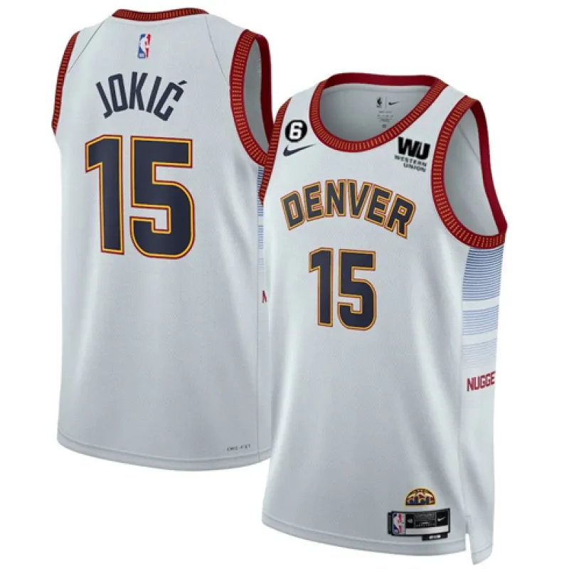 Nikola Jokic, Denver Nuggets, edizione Città 2022/23, Bianco