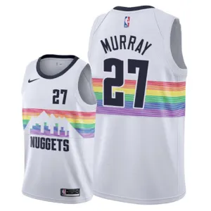Jamal Murray, Denver Nuggets, edición Ciudad 2018/19, Blanco
