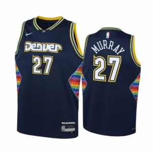 Jamal Murray, Denver Nuggets, edición Ciudad 2021/22, azul oscuro