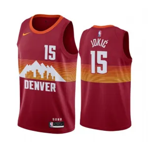 Nikola Jokic, Denver Nuggets, edición Ciudad 2020/21, Rojo