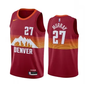 Jamal Murray, Denver Nuggets, edición Ciudad 2020/21, Rojo