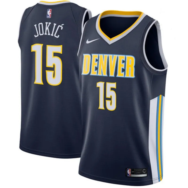 Nikola Jokic, Denver Nuggets, Blu scuro
