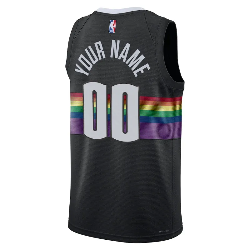Denver Nuggets 2025/26 Swingman Unisex Jersey - City Edition - Black