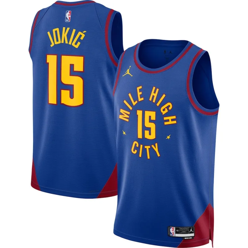 Denver Nuggets Nikola Jokic Statement Edition Unisex Jersey - Blue