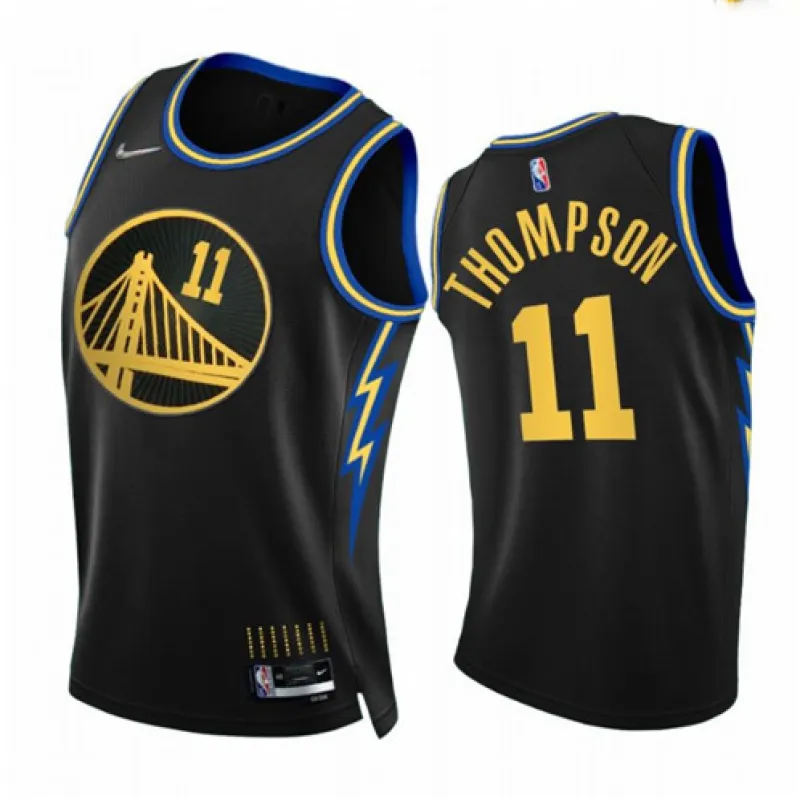 Klay Thompson, Golden State Warriors, Edizione Città 2021/22, Nero