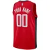 Houston Rockets, Custom Jersey, Icon Edition, Red