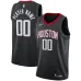 Houston Rockets, Maillot personnalisé, Édition Statement, Noir