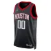 Houston Rockets, Unisex 2022/23 Season Fan Custom Jersey, Statement Edition, Black