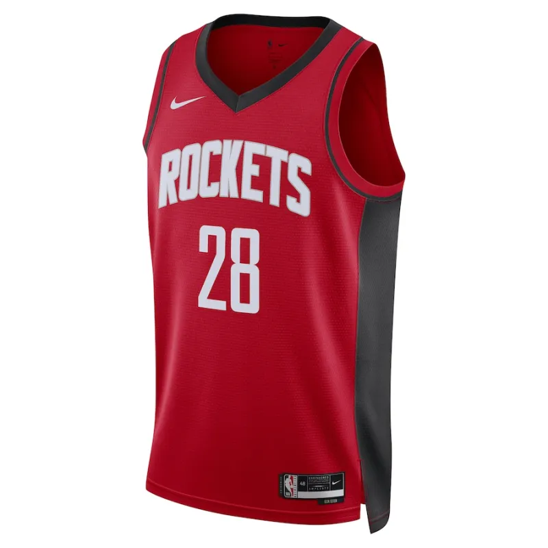 Alperen Sengun, Houston Rockets, Maglia Unisex, Edizione Icona, Rosso