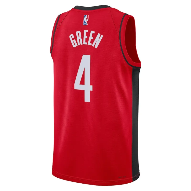 Jalen Green, Houston Rockets, Unisex Icon Edition Jersey, Rot