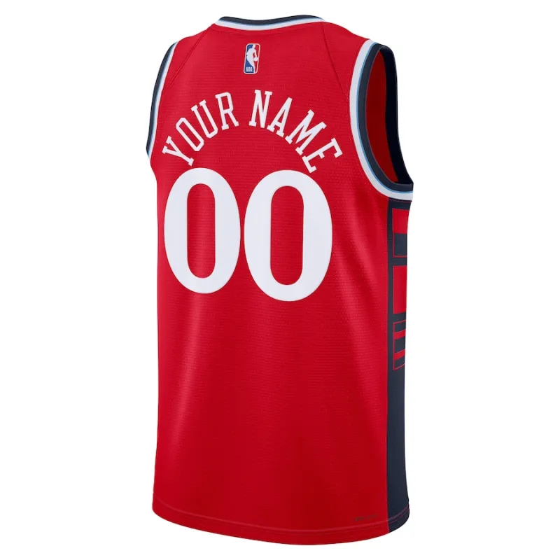 Los Angeles Clippers 2024/25 Custom Jersey, Statement Edition, Red