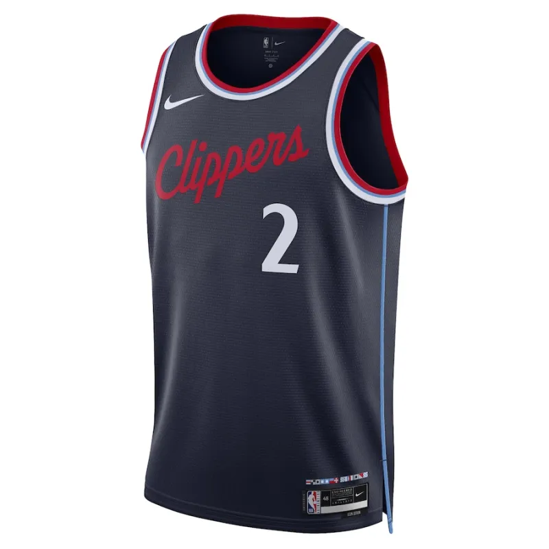 Kawhi Leonard, Los Angeles Clippers 2024/25 Icon Edition, Navy Blue