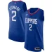 Kawhi Leonard, Los Angeles Clippers, Edizione Icona, Blu Marinaio