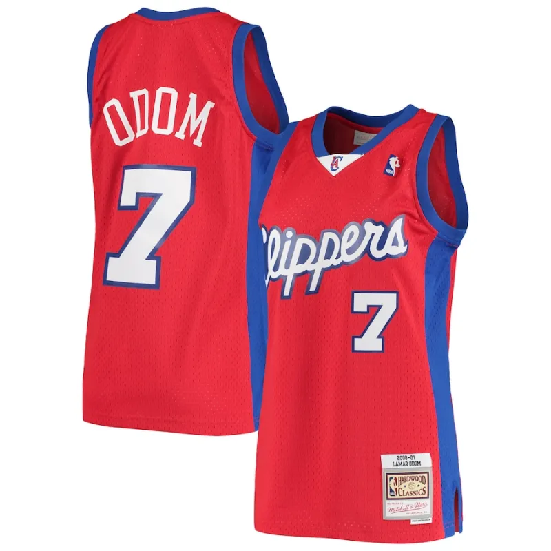 Lamar Odom, Los Angeles Clippers, 2000/01, Rosso