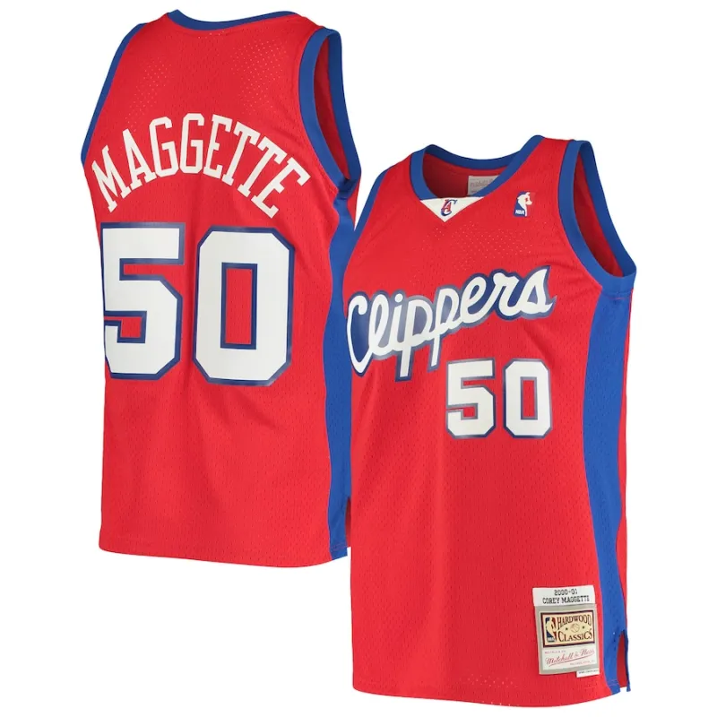 Corey Maggette, Los Angeles Clippers, 2000/01, Red