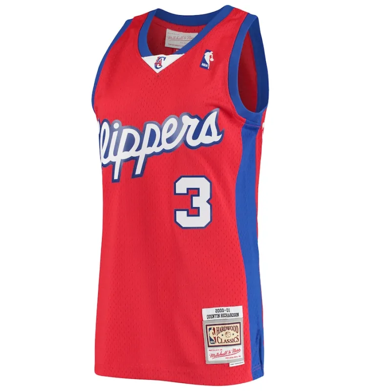 Quentin Richardson, Los Angeles Clippers, 2000/01, Red