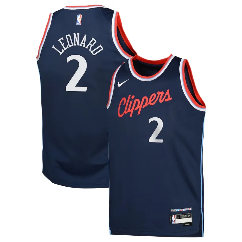 Los Angeles Clippers Kawhi Leonard Swingman Jersey - Icon Edition - Blue
