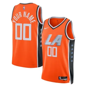 Los Angeles Clippers 2025/26 Maglia Unisex Edizione Città - Arancione