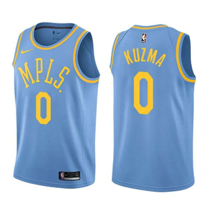 Kyle Kuzma, Los Angeles Lakers, Blu