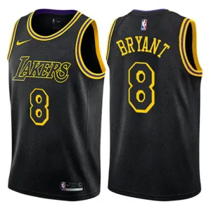 Kobe Bryant, Los Angeles Lakers, City Edition, Nero