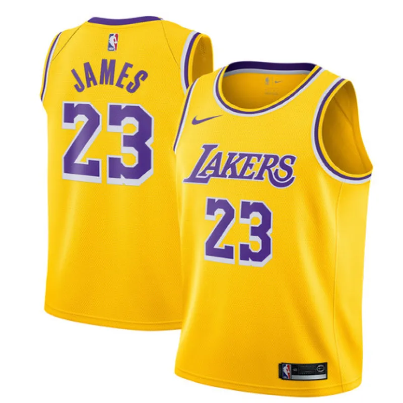 LeBron James, Los Angeles Lakers, 2018/19, Giallo