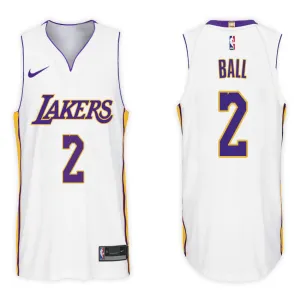 Lonzo Ball, Los Angeles Lakers, White