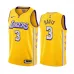 Anthony Davis, Los Angeles Lakers, 2019/20, City Edition, Yellow