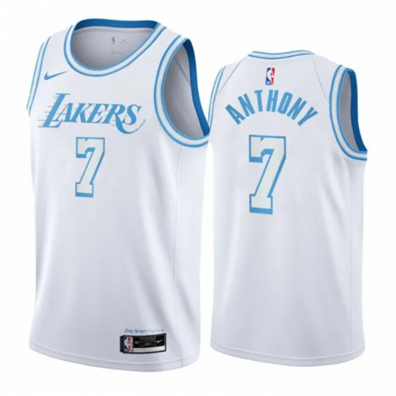 Carmelo Anthony, Los Angeles Lakers, 2020/21 City Edition, White