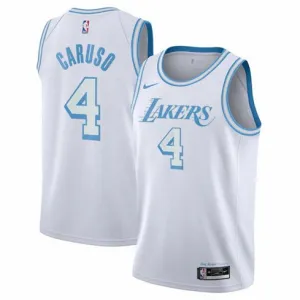 Alex Caruso, Los Angeles Lakers, 2020/21 City Edition, White
