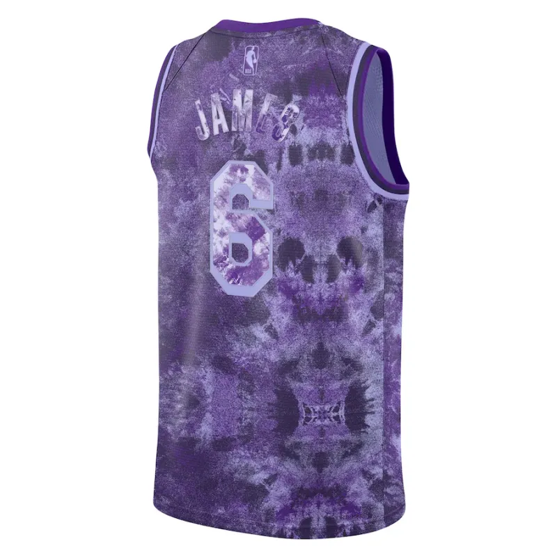 LeBron James, Los Angeles Lakers, Unisex, Viola