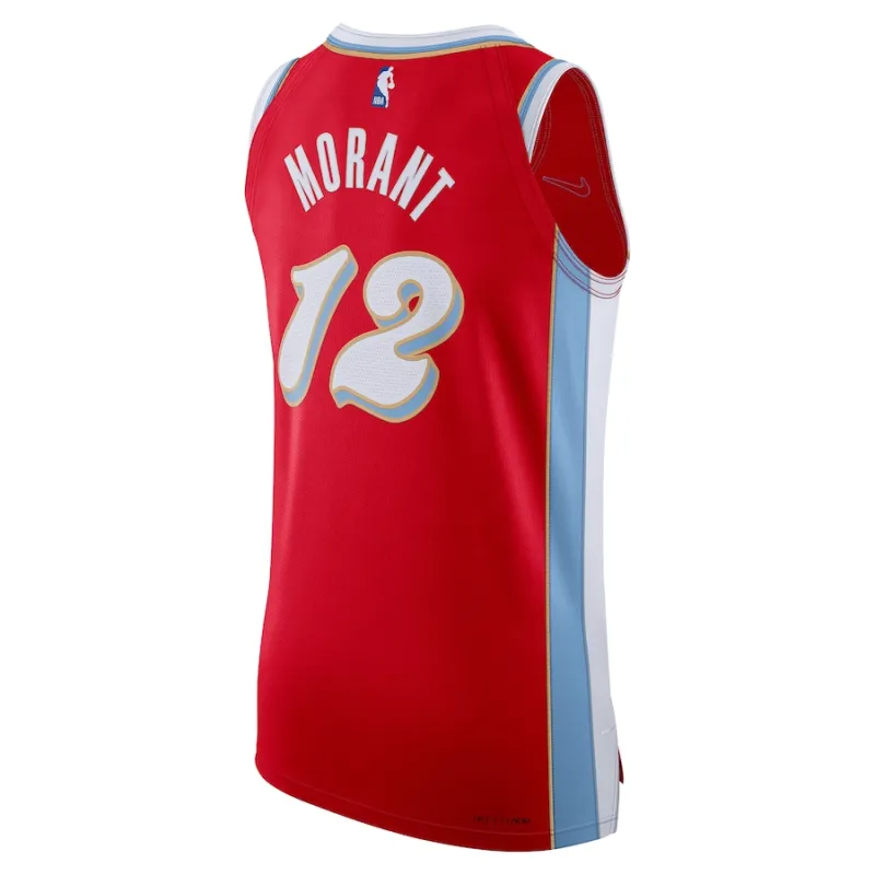 Ja Morant, Memphis Grizzlies, 2024/25 City Edition, Red