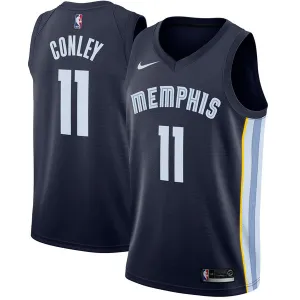 Mike Conley. Memphis Grizzlies. Icon. Azul marino