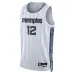 MEM Morant 2025/26 Swingman City Edition Jersey White