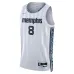 Memphis Grizzlies Jaren Jackson II 2025/26 Swingman Jersey - City Edition - White