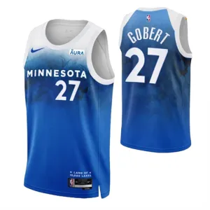 Rudy Gobert, Minnesota Timberwolves, edición Ciudad 2023/24, Azul