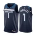 Anthony Edwards, Minnesota Timberwolves, Bleu foncé