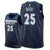 Derrick Rose, Minnesota Timberwolves, Bleu foncé