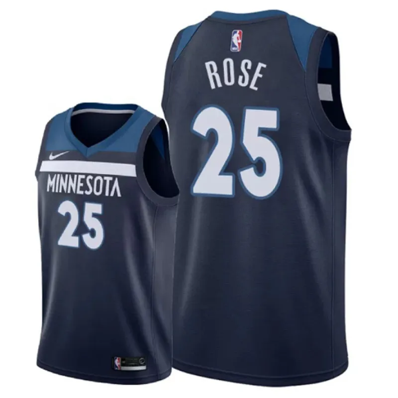Derrick Rose, Minnesota Timberwolves, Bleu foncé