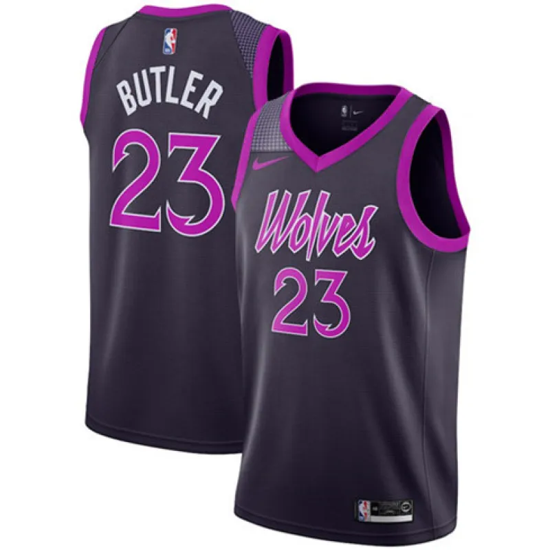 Jimmy Butler, Minnesota Timberwolves, City Edition 2018/19, Lila