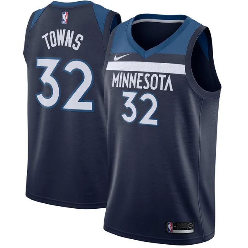 Karl - Anthony Towns, Minnesota Timberwolves, Blu scuro
