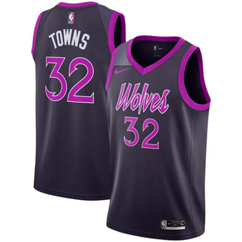 Karl - Anthony Towns, Minnesota Timberwolves, edizione città 2018/19, Viola