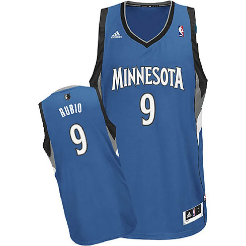 Ricky Rubio Minnesota Timberwolves Blue