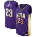 Anthony Davis. New Orleans Pelicans. City Edition. Purple