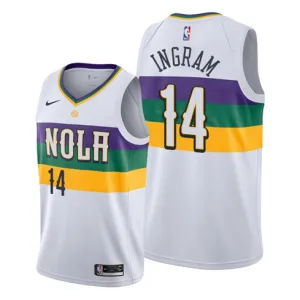 Brandon Ingram, New Orleans Pelicans, edizione città 2019/20, bianco