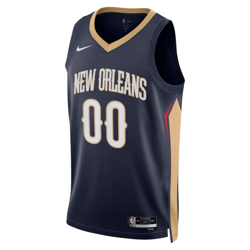 New Orleans Pelicans, 2022/23 Custom Jersey, Icon Edition, Navy Blue