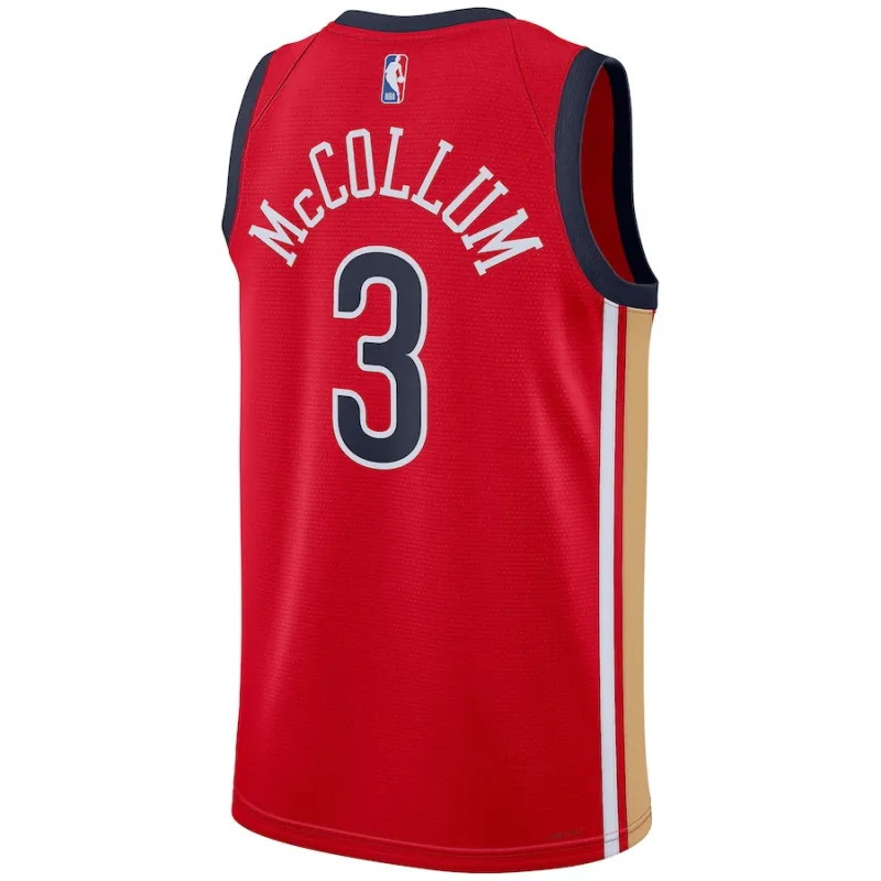 CJ McCollum, New Orleans Pelicans, Statement Edition, Red