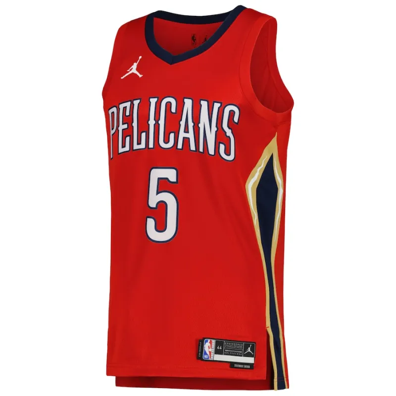 Herbert Jones, New Orleans Pelicans, Edizione Statement, Rosso