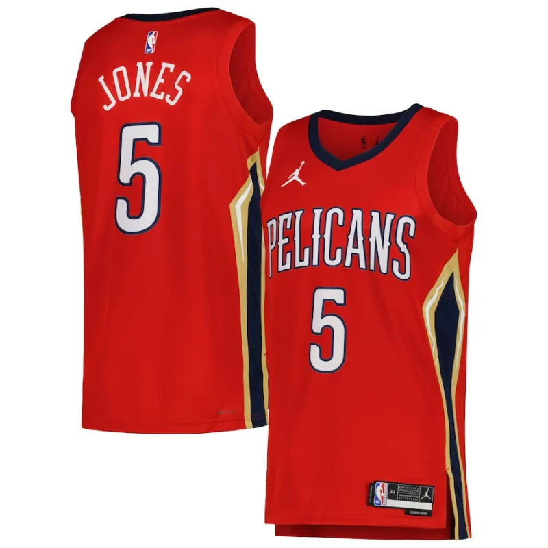 Herbert Jones, New Orleans Pelicans, Edizione Statement, Rosso