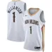Zion Williamson, New Orleans Pelicans, Edizione Associazione, Bianco