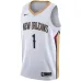 Zion Williamson, New Orleans Pelicans, 2019/2020 Association Edition, White